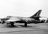 HawkerHunter F6 XG232/G at RAF Gaydon, 1960