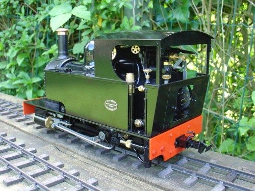 Coal fired converted Accucraft Ragleth