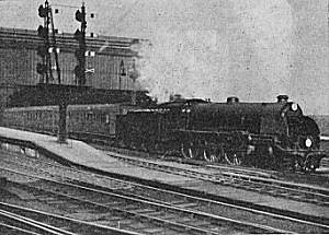 The ACE leaving Waterloo, 1934