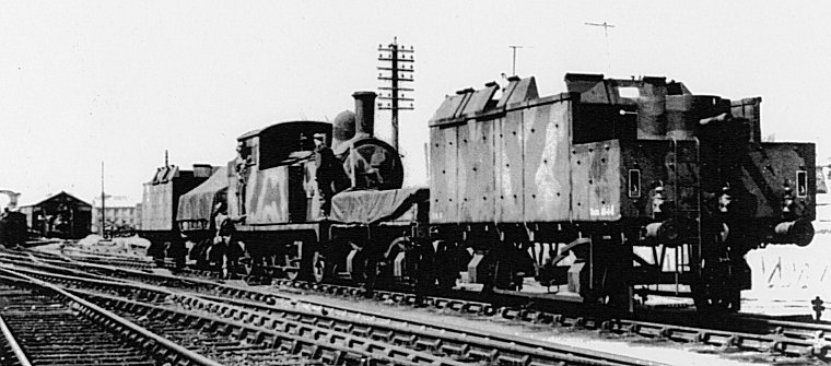 Armoured train at Wadebridge