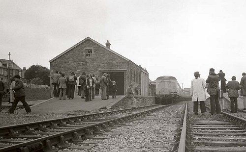 Wadebridge Station in 1978
