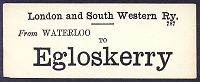 Egloskerry Luggage Label