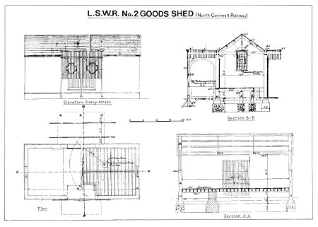 Goods shed type 2