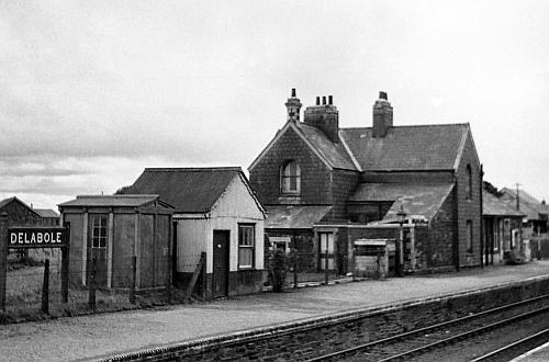Delabole Station in 1964