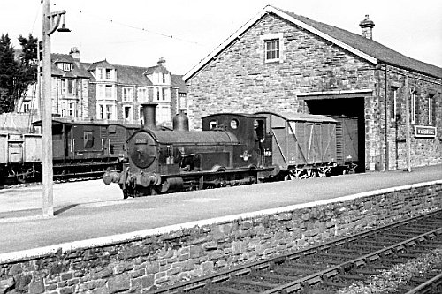 Wadebridge Station in 1948