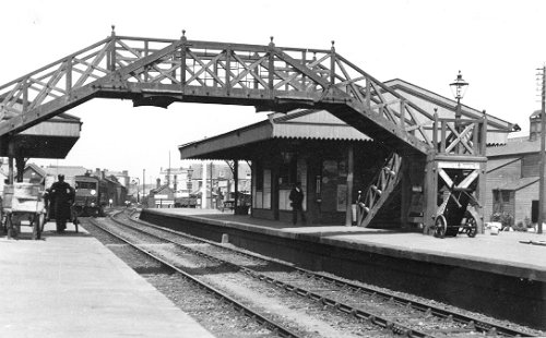 Wadebridge Station in 1913